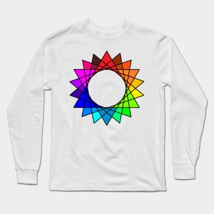 Stained Glass, Version Four Long Sleeve T-Shirt